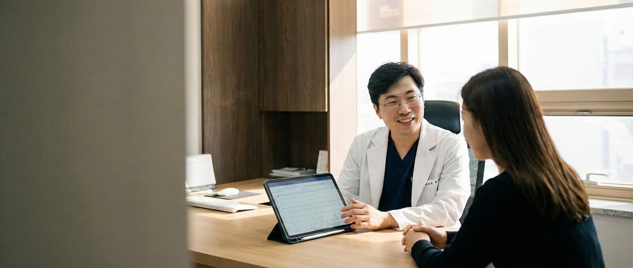 삼성탑내과의원 진료실